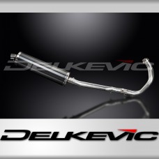 YAMAHA MT07 2014-2021 Echappement Complet 2-1 Silencieux 450 Ovale Carbone