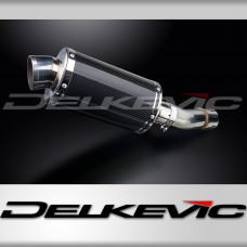 SUZUKI SV650 SV650S SV400 98-02 Echappement Silencieux 225mm Ovale Carbone PISTE