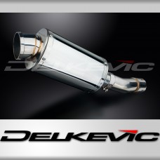 SUZUKI SV650 SV650S SV400 1998-2002 Echappement Silencieux 225mm Oval Inox PISTE