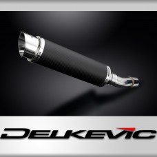 SUZUKI SV650 SV650S SV400 98-02 Echappement Silencieux 350mm Rond Carbone
