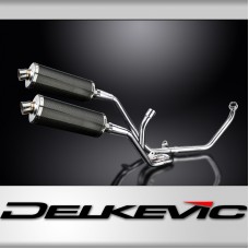SUZUKI SV650 1998-2002 Echappement 2-2 Complet 350mm Ovale Carbone