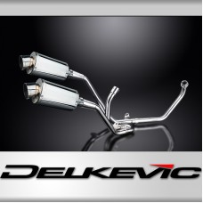 SUZUKI SV650 1998-2002 Echappement 2-2 Complet 225mm Ovale Inox PISTE