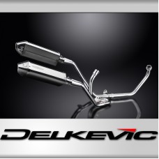 SUZUKI SV650 1998-2002 Echappement Complet 2-2 Silencieux 320mm Tri-Ovale Inox