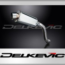 SUZUKI SV650 1998-2002 Echappement HAUT Silencieux 225mm Ovale Inox PISTE