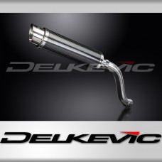 SUZUKI SV650 1998-2002 Echappement HAUT Silencieux 350mm Rond Carbone