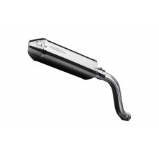 SUZUKI SV650 1998-2002 Echappement HAUT Silencieux 320mm Tri-Ovale Inox