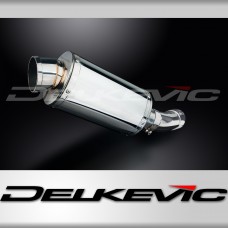 SUZUKI SV400 SV650 2003-2015 Echappement Silencieux 225mm Ovale Inox PISTE