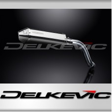 Inox 320mm Triovale Pot Echappement Silencieux Suzuki SV650 03-15 Hi-Level