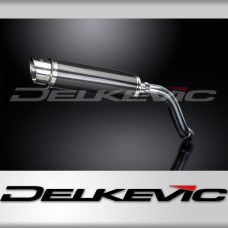 SUZUKI SV650 S 03-15 Echappement HAUT Silencieux 350mm Rond Carbone