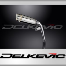 Suzuki SV650 2016-2024 Echappement  HAUT Silencieux 200mm Rond Inox PISTE