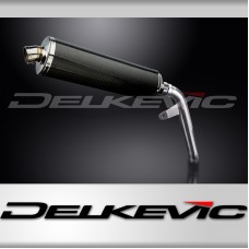 Suzuki SV650 2016-2024 Echappement HAUT Silencieux 450mm Ovale Carbone