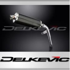 Suzuki SV650 2016-2024 Echappement HAUT Silencieux 350mm Ovale Carbone