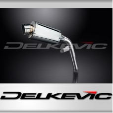 Suzuki SV650 2016-2024 Echappement KIT-Silencieux 225mm Ovale Inox