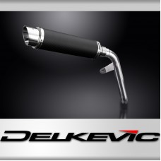 Suzuki SV650 2016-2024 Echappement KIT-Silencieux 350mm Rond Carbone