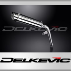 Suzuki SV650 2016-2024 Echappement HAUT Silencieux 350mm Rond Inox