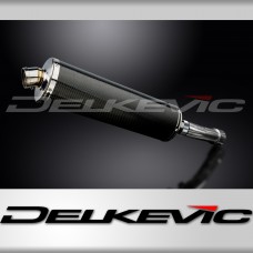 KAWASAKI ER5 1996-2007 Echappement Silencieux 450mm Ovale Carbone
