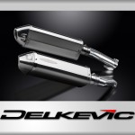 KAWASAKI Z1000 2010-2020 Echappement Silencieux 320mm  Tri-Oval Inox 