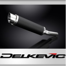 Kawasaki 1000 Versys 2010-2014 Echappement KIT-Silencieux 350mm Rond Carbone