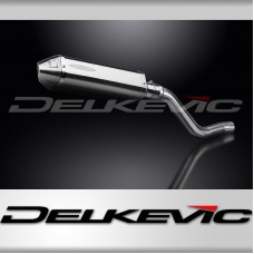 KAWASAKI KLR650C 1995-2003 Echappement Silencieux 320mm Tri-Ovale Inox