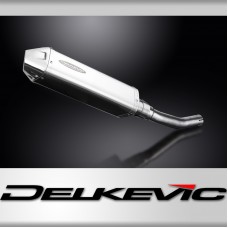 Kawasaki KLR650A 1987-2007 Echappement KIT-Silencieux 320mm Tri-Ovale Inox