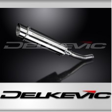 KAWASAKI KLR650A 1987-2007 Echappement Silencieux 350mm Rond Inox