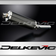 KAWASAKI ZX9R NINJA 1994-1997 Echappement Silencieux 350mm Ovale Carbone