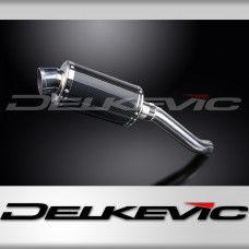KAWASAKI ZX10R Ninja 2004-2005 Echappement Silencieux 225mm Ovale Carbone PISTE