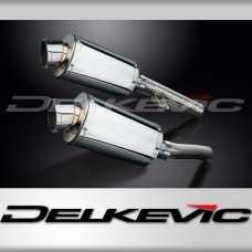 KAWASAKI ZZR1200 2002-2005 Echappement Silencieux 225mm Ovale Inox PISTE