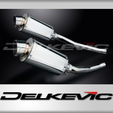 KAWASAKI ZZR1400 ZX1400 NINJA 2006-2007 Echappement Pot 225mm Ovale Inox PISTE