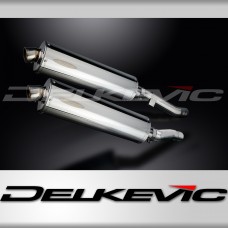 KAWASAKI ZZR400 ZZR600 1990-2009 Echappement Silencieux 450mm Ovale Inox