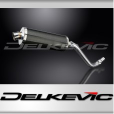 SUZUKI DR650 SE 1996-2019 Echappement Silencieux 350mm Ovale Carbone