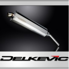 SUZUKI DR650 1990-1995 Echappement Silencieux 450mm Ovale Inox