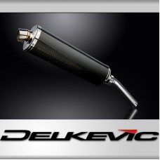 SUZUKI DR650 1990-1995 Echappement Silencieux 450mm Ovale Carbone