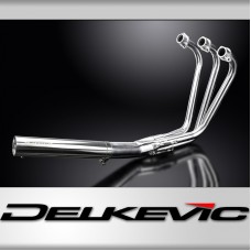 YAMAHA XS750S XS850S 1977-82 Echappement Complet 3-1 pot ClassicCourt-Droit Inox