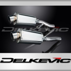 KAWASAKI GTR1000 CONCOURS 1986-2006 Echappement Silencieux 225mm Oval Inox PISTE