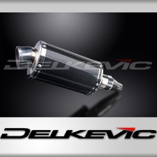 KAWASAKI J300 2014-2020 Echappement Silencieux 225mm Ovale Carbone PISTE