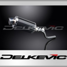 KAWASAKI KLX250 KLX250S 2009-18 Echappement Silencieux 225mm Ovale Carbone PISTE