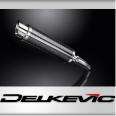 Kawasaki Versys 300X 2017-2023 Echappement KIT-Silencieux 350mm Rond Carbone