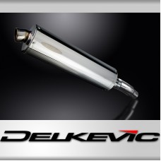 Kawasaki Versys 300X 2017-2023 Echappement KIT-Silencieux 450mm Ovale Inox