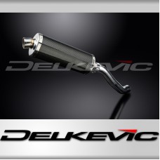 KAWASAKI Z750 2004-2006 Echappement Silencieux 350mm Ovale Carbone