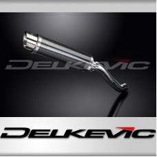 KAWASAKI Z750 2004-2006 Echappement Silencieux 350mm Rond Carbone