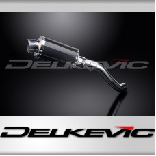 KAWASAKI Z750 2004-06 Echappement Silencieux 225mm Ovale Carbone PISTE