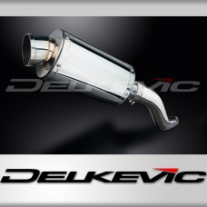 Kawasaki Z750S Z750 2007-2012 Echappement KIT-Silencieux 225mm Ovale Inox