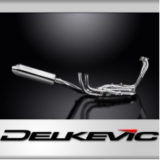 HONDA VFR1200X 2012-2019 Echappement Complet 4-1 DECAT Pot 320mm Tri-Ovale Inox