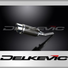 YAMAHA YP250R X-Max 06-09 Echappement Silencieux 200mm Rond Carbone (PISTE)