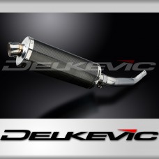 KAWASAKI ZX6R NINJA 636 2003-2004 Echappement Silencieux 350mm Ovale Carbone
