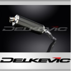 KAWASAKI Z300 2015-2018 Echappement Silencieux 350mm Ovale Carbone