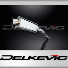 KAWASAKI Z300 2015-2018 Echappement Silencieux 225mm Ovale Inox PISTE