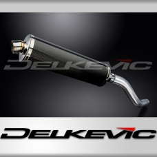 KAWASAKI Z800 2013-2016 Echappement Silencieux 450mm Ovale Carbone