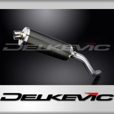 KAWASAKI Z800 2013-2016 Echappement Silencieux 350mm Ovale Carbone